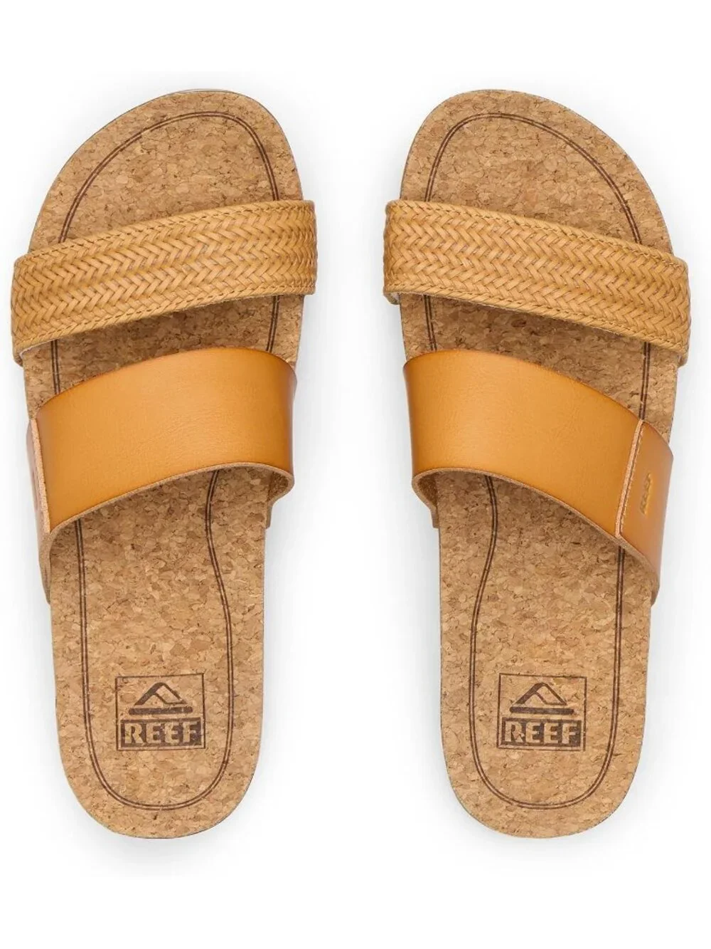 Women's Natural Braid Arch Support Ultra Soft Footbed Platform Sandal Shoes